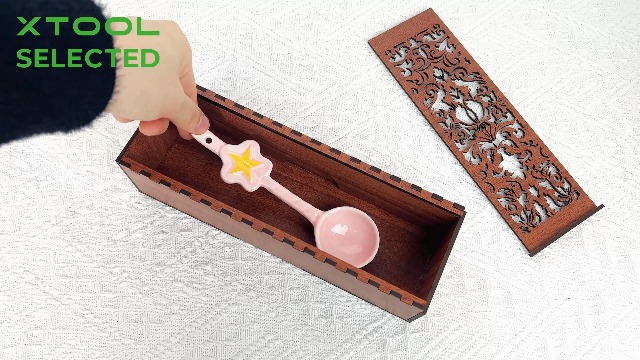 xTool Selected Rosewood Wood Veneer MDF Board, 1/8